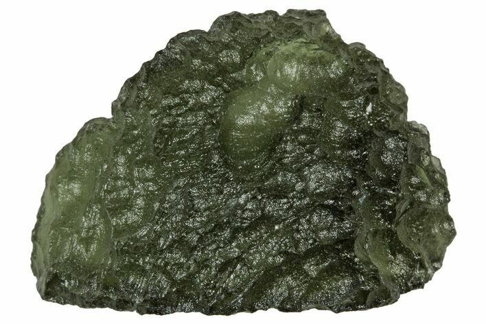 Green Moldavite Tektite ( g) - Czech Republic #330754